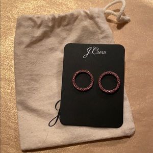 17:10 - J.Crew Open Circle Stud Earrings